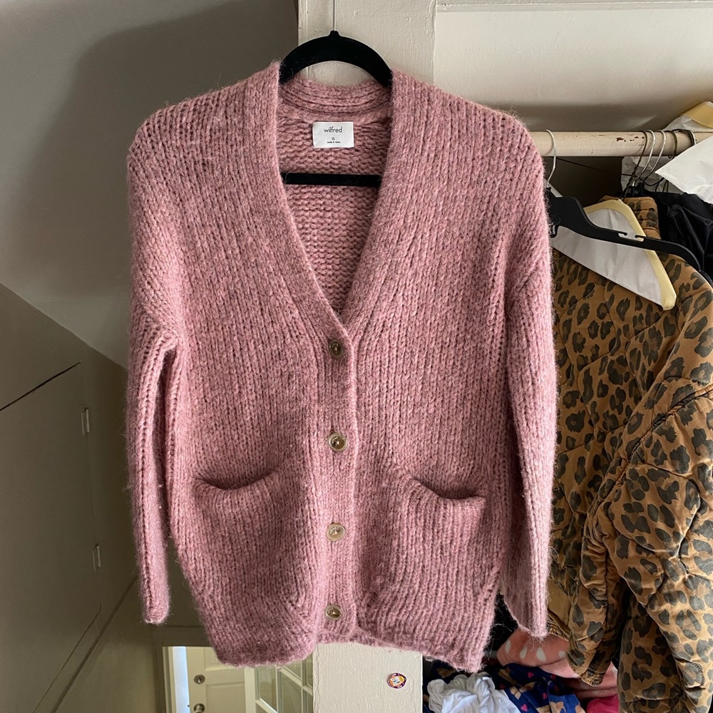 Aritzia Wilfred Knit Sweater